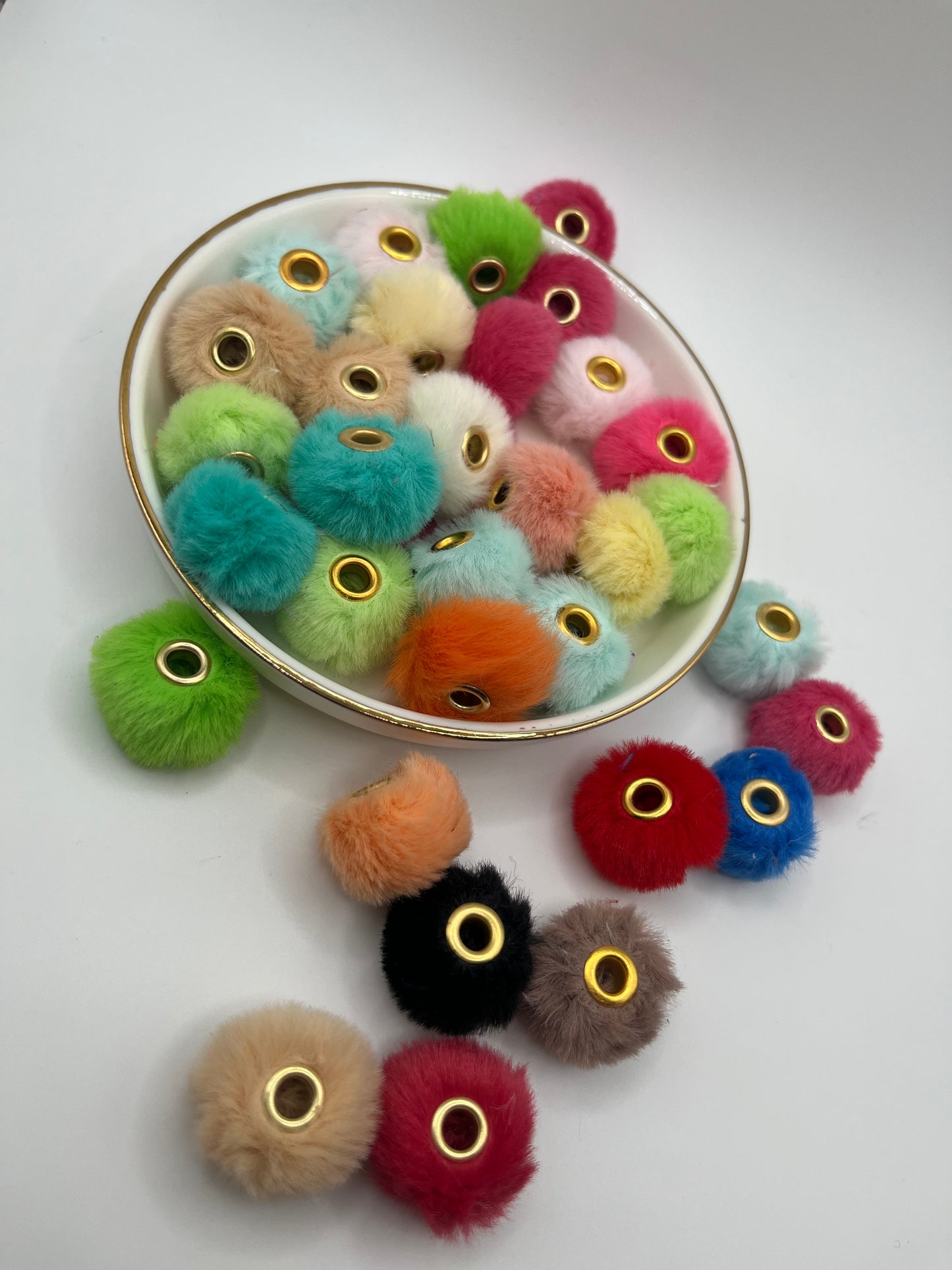 40pc Fuzzy Beads (Random Mix)