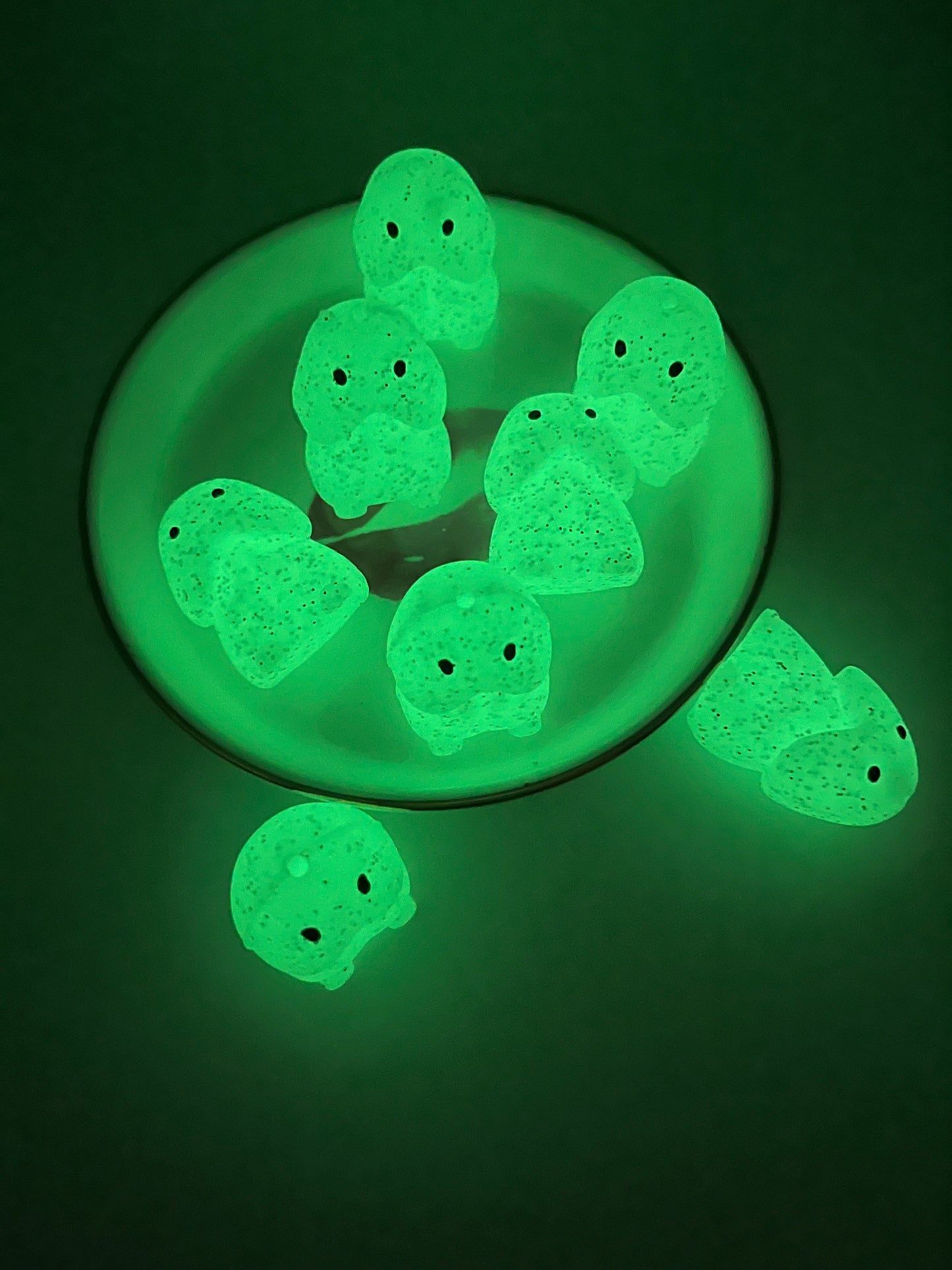 1pc “Sit On It” Silicone 3D Bead (Glow-N-The-Dark)