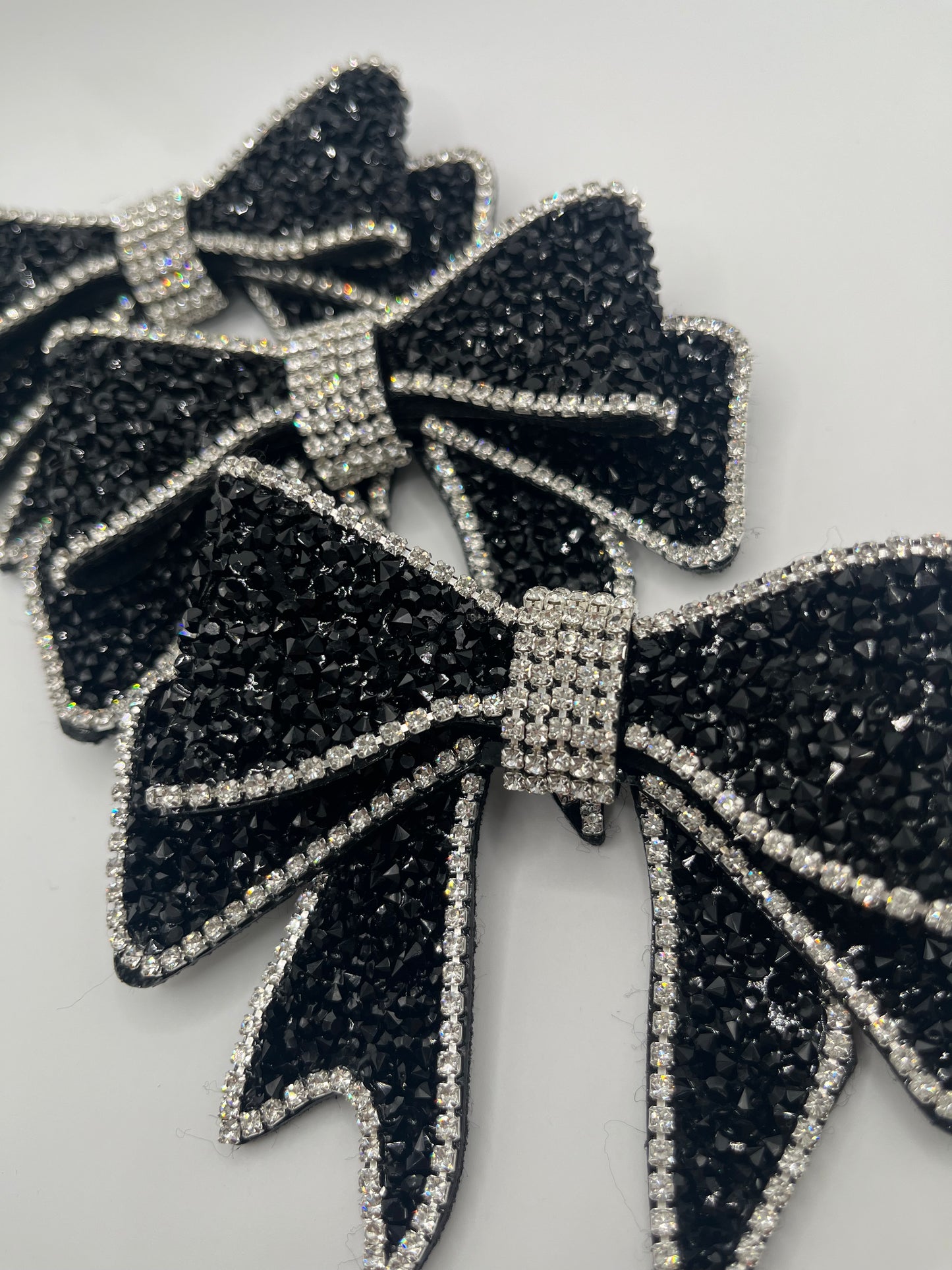 1pc Big Bling Soft FeltBack Bow