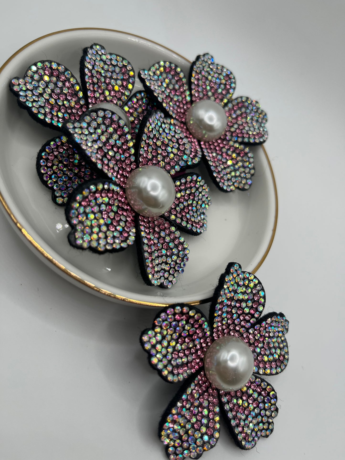 4pc Rhinestone Patches