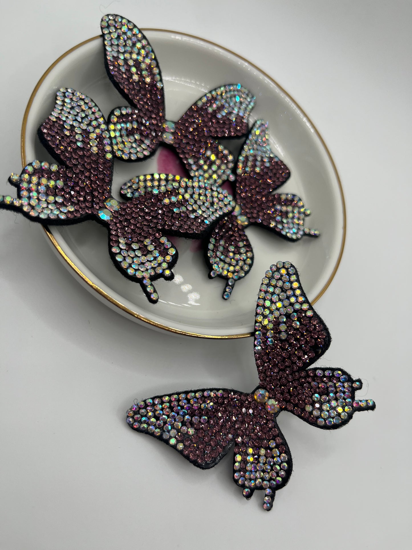 4pc Rhinestone Patches