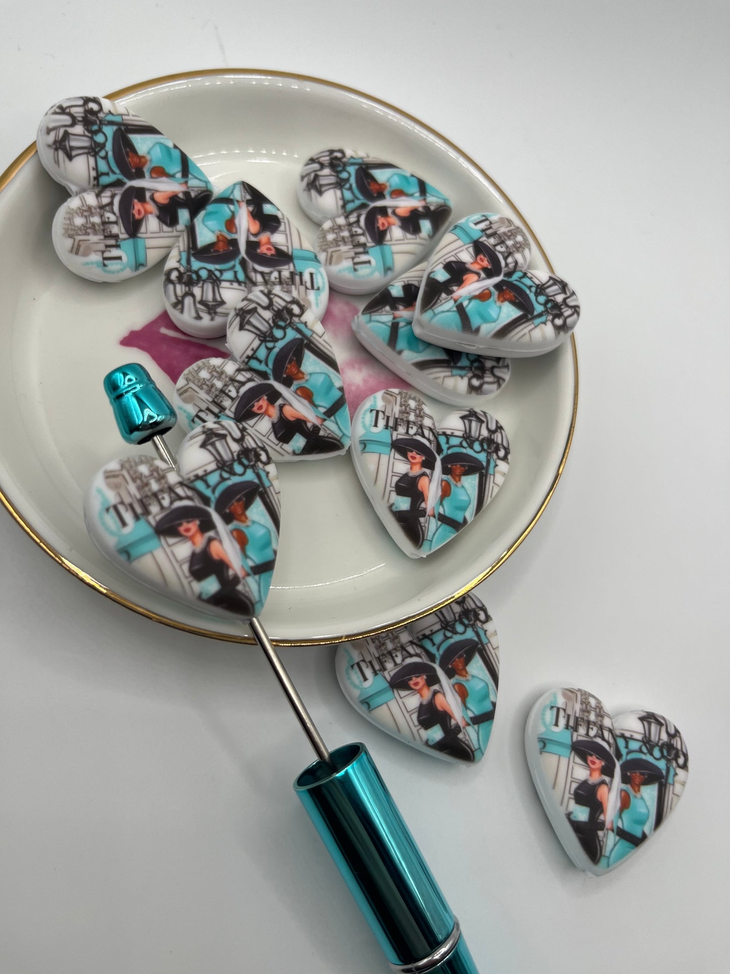 1pc Fashion Silicone Bead