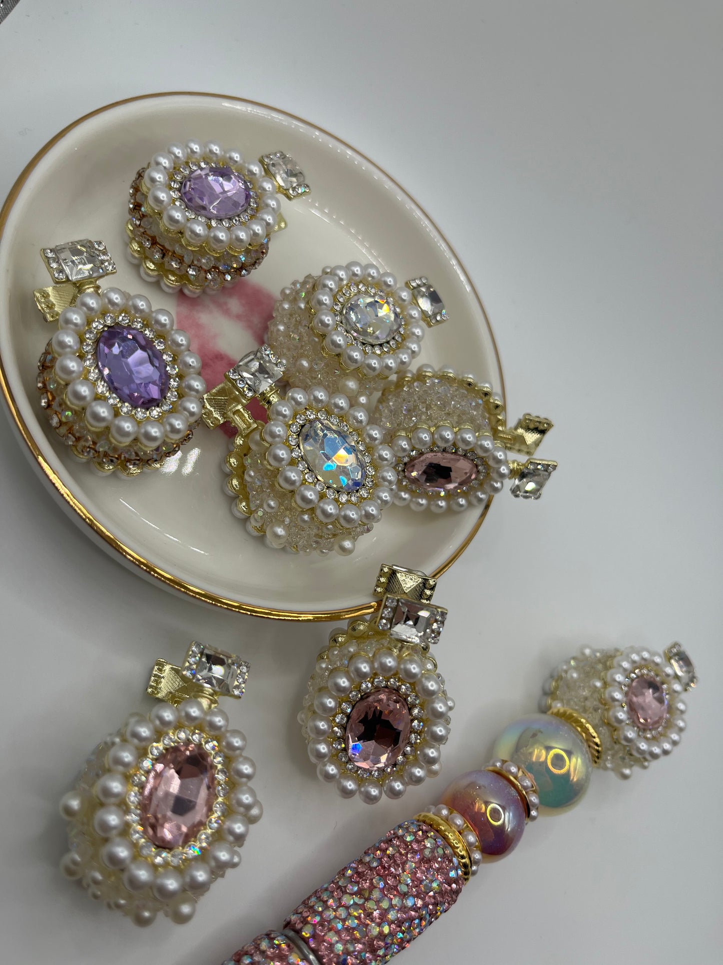1pc Perfume Bottle Bead (Made By Shop Owner)