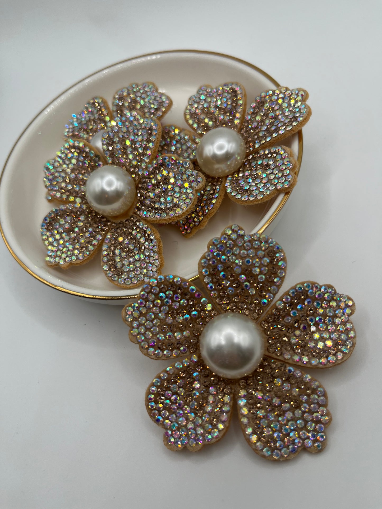 4pc Rhinestone Patches