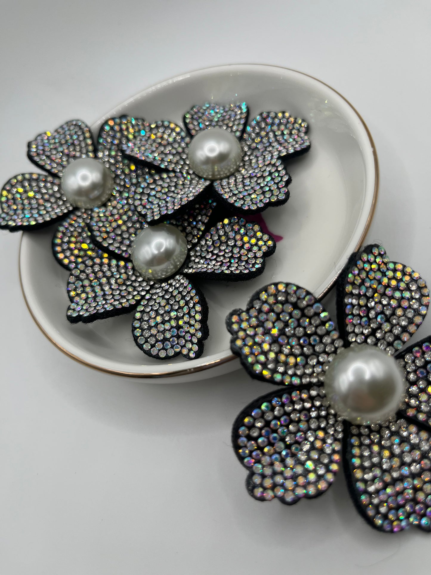 4pc Rhinestone Patches