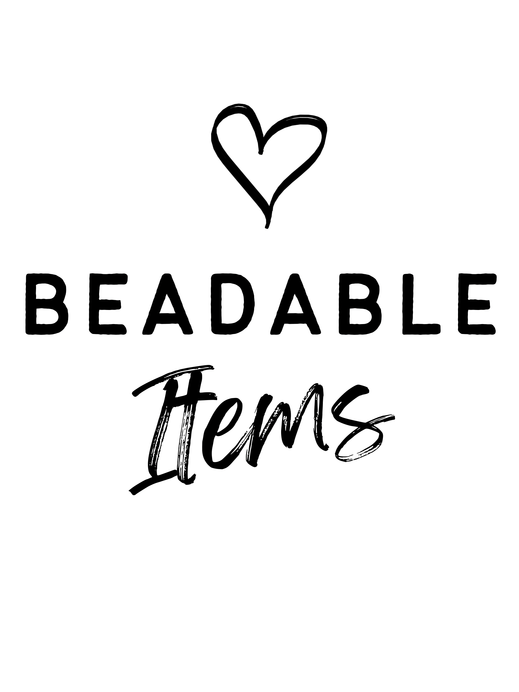 Beadable Items