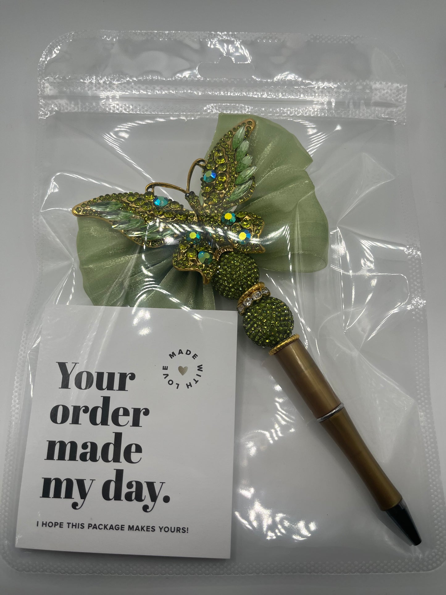 25pcs Large Pen Bag For Fancy Pens (12x22cm)