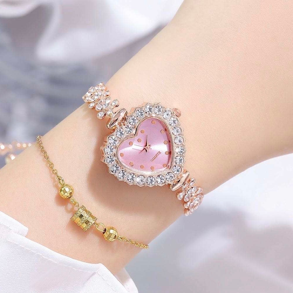 Fashion Heart Watch (1pc)