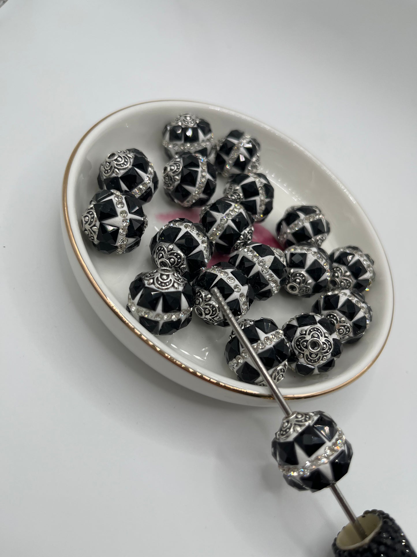 5pc Mosiac Fancy Bead