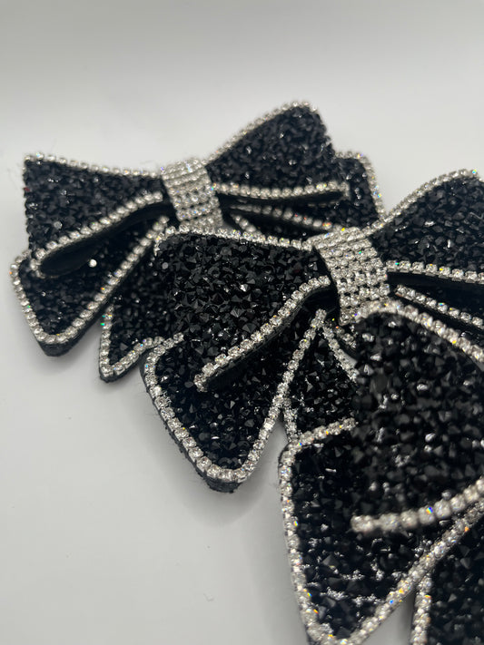 1pc Big Bling Soft FeltBack Bow