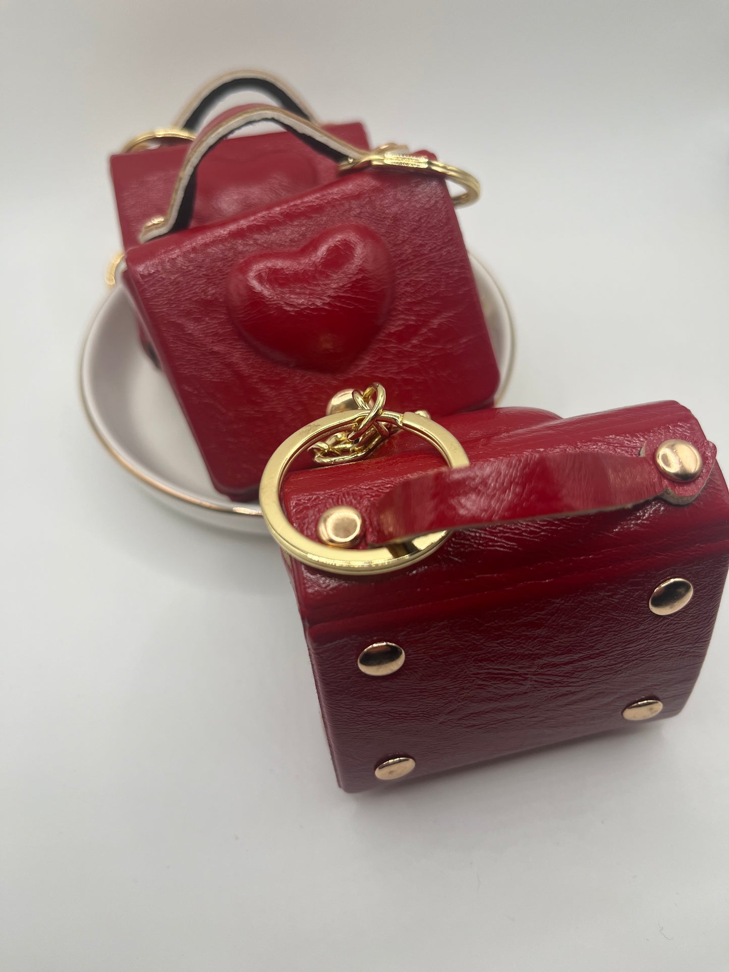 1pc Heart Purse Keychain (Includes Keychain Attachment)