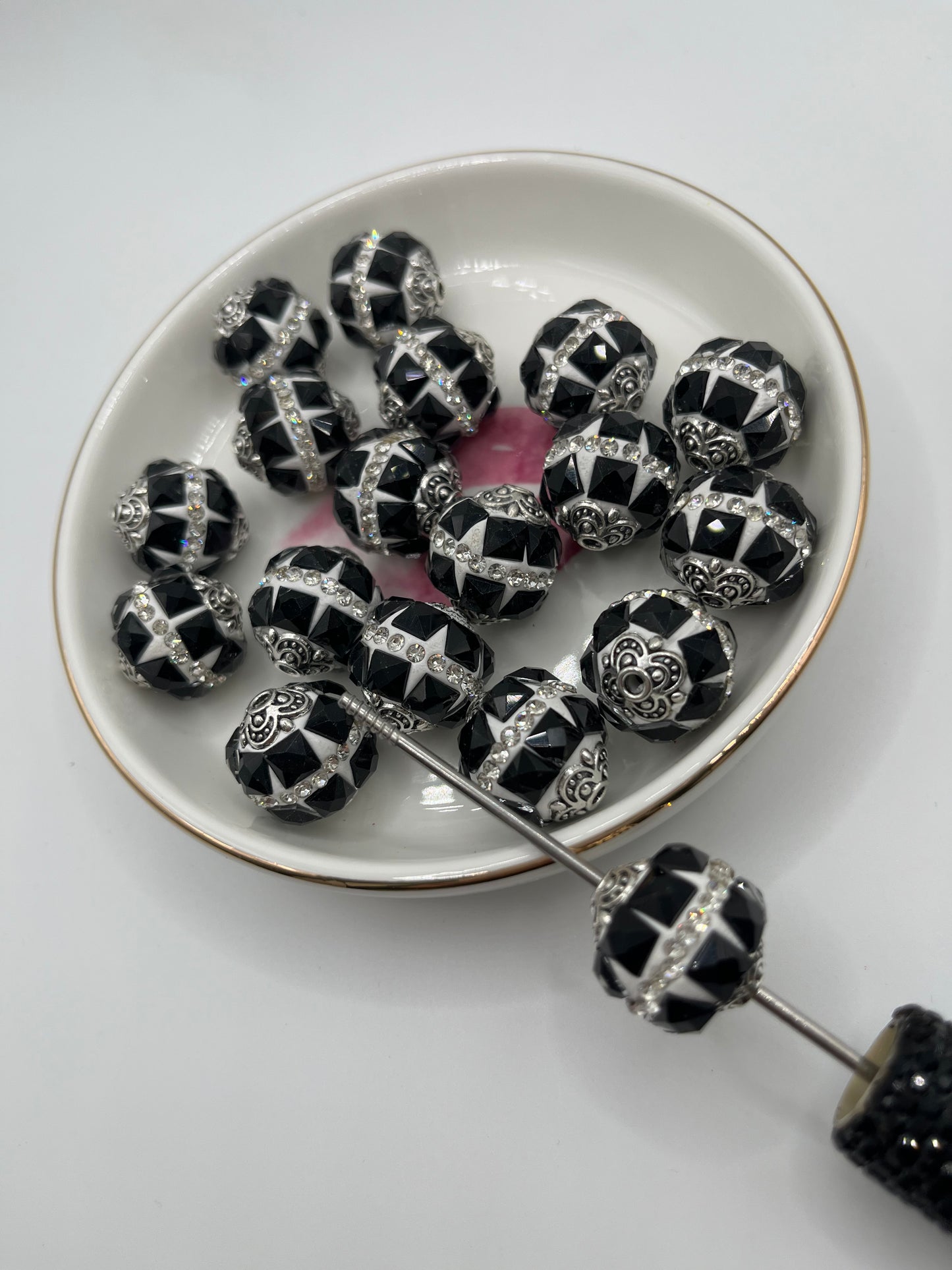 5pc Mosiac Fancy Bead