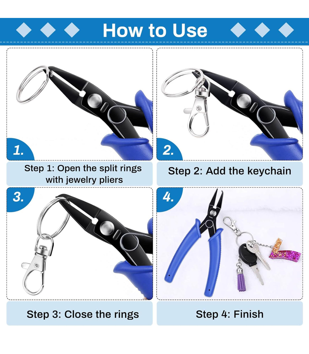 1p Split Ring Opener Tool