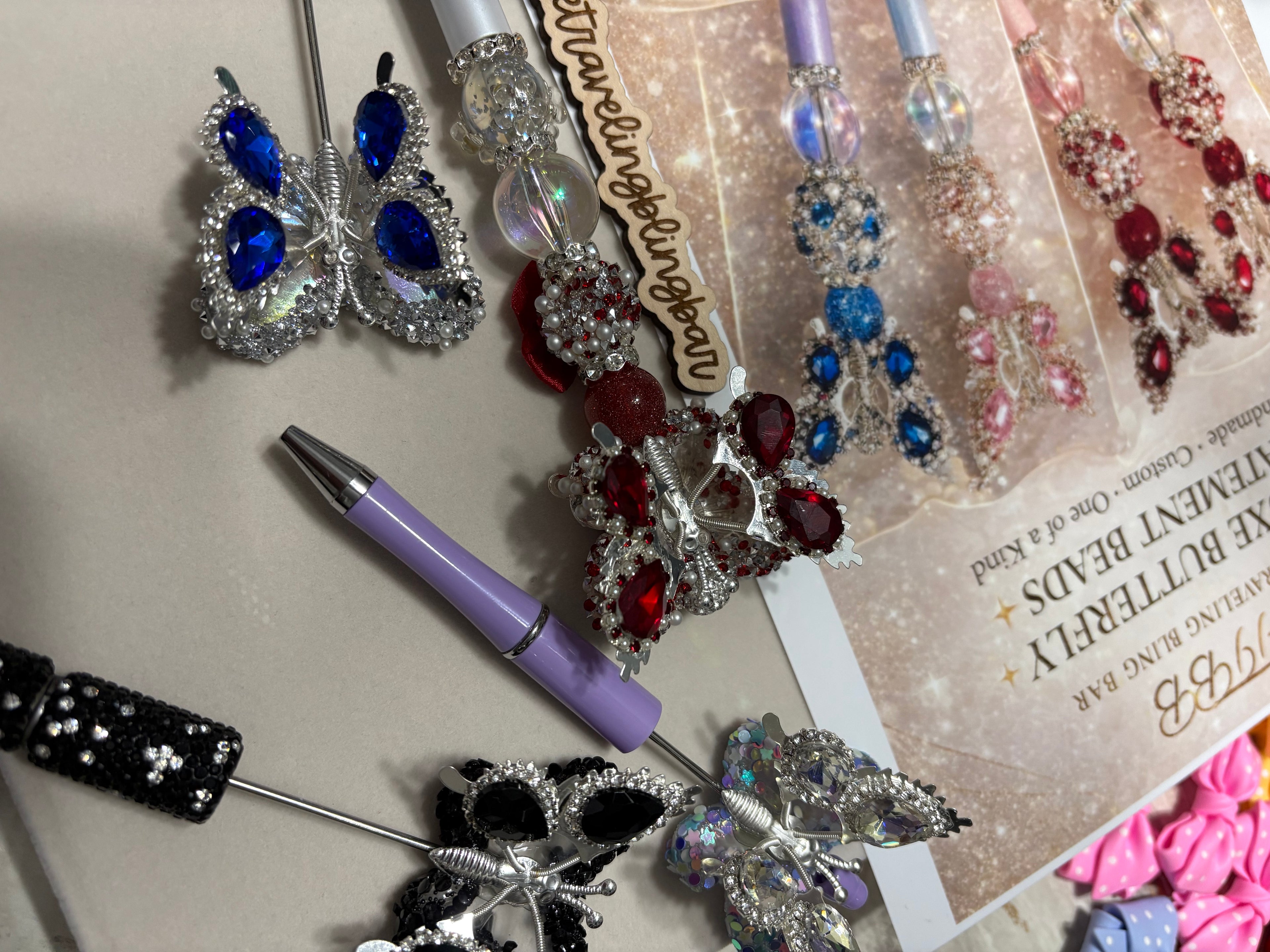 Luxe Butterfly Statement Bead