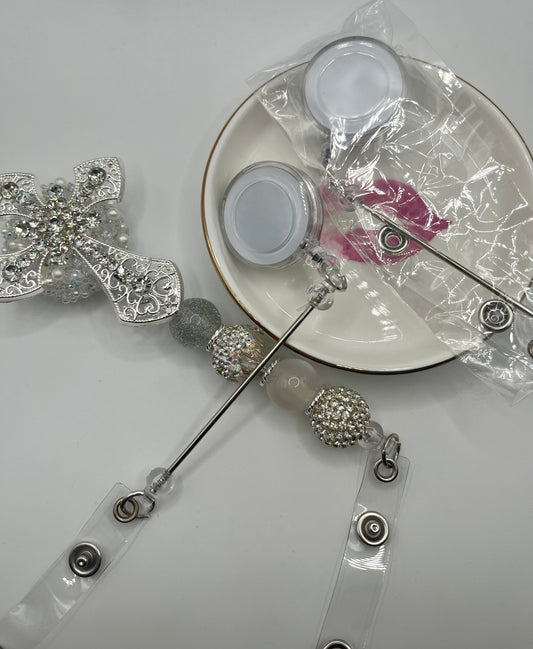 1pc DIY Beadable Badge Reel
