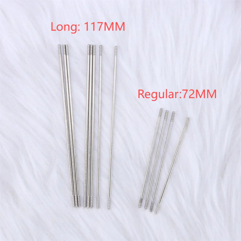 25pcs -Long Extender Steel Pole Stick for Beadable Pens