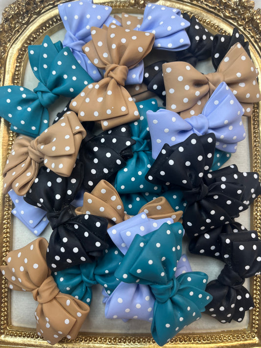 25 pc Clay Bow Pen Topper (Mixed Bag)