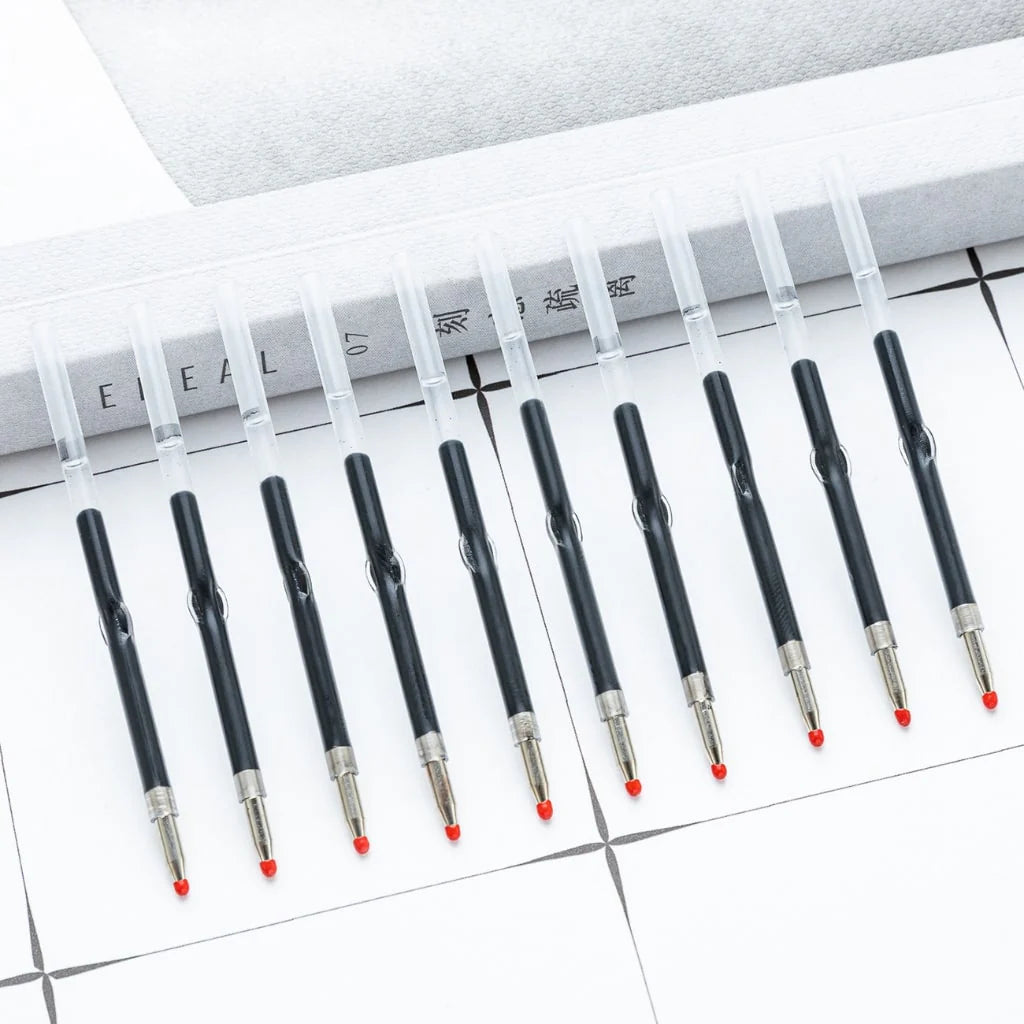 50pc Black 0.5MM Ink Refills for Beadable Plastic Pens