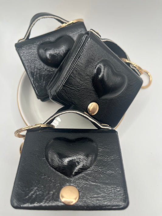 1pc Heart Purse Keychain (Includes Keychain Attachment)