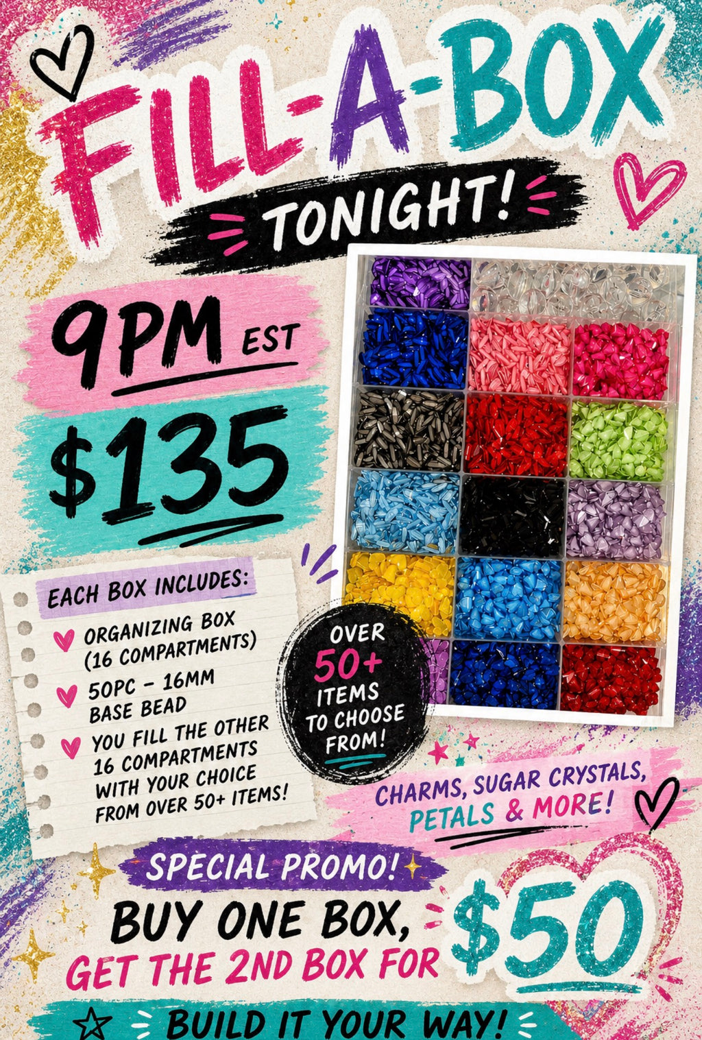 Fill A Box DIY Bead Event
