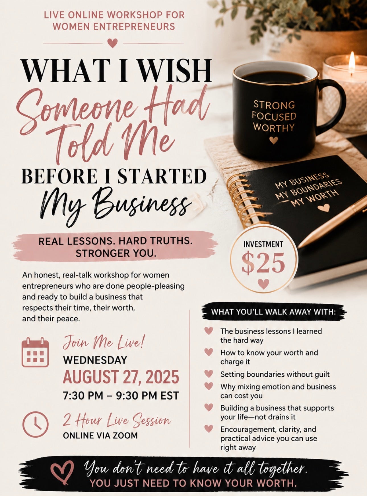 What I Wish Someone Had Told Me Before I Started My Business