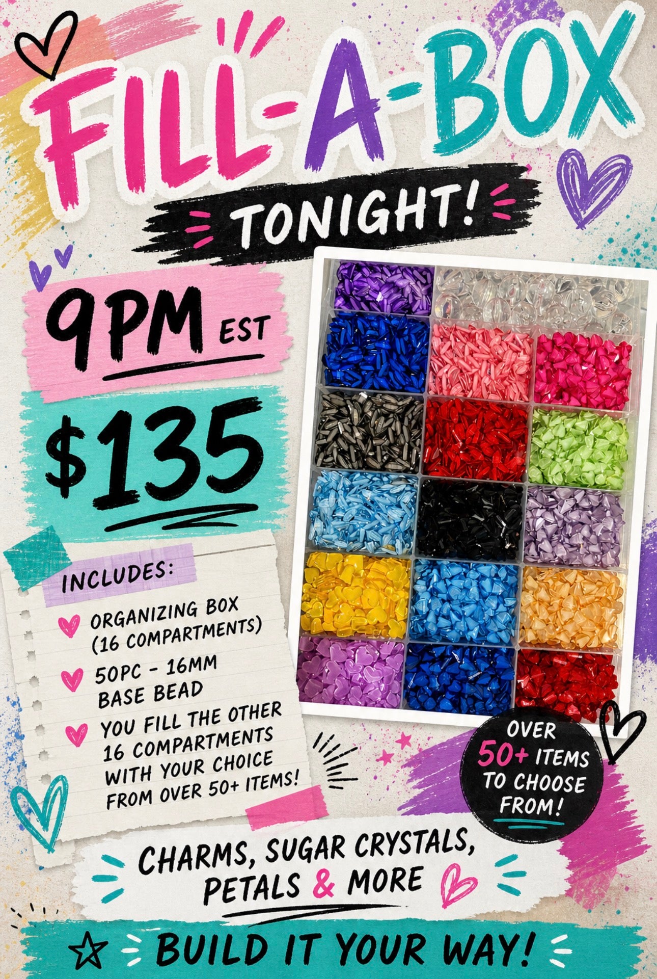 Fill A Box DIY Bead Event | MAY 1st @ 9PM EST