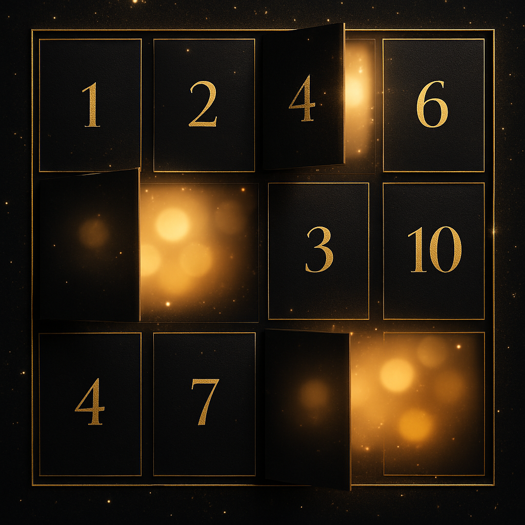 ✨ 12-Day Luxury Keychain Kit Advent Calendar (PRE-ORDER Ships Out 12/15/2025) Read Description Below: