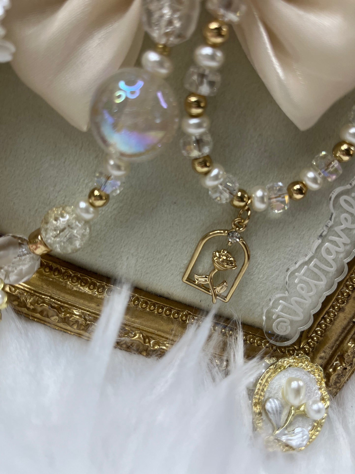 “I Am Enough…” Exclusive Double Strand Keychain Kit + 20 Affirmation Cards For Women.